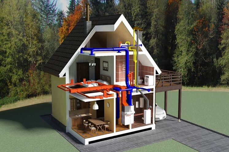 building a house with energy-saving technologies
